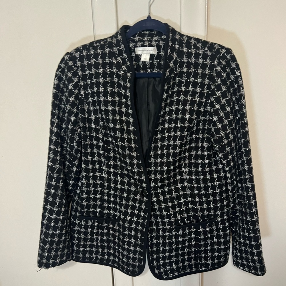 Christopher and Banks tweed blazer size L